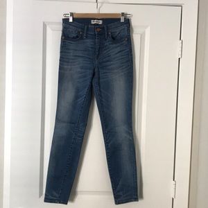 Madewell High riser skinny jeans